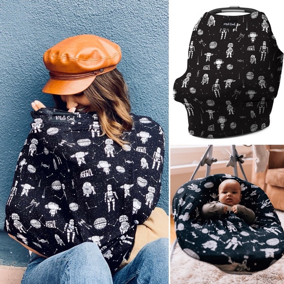 Milk Snob + Star Wars Little Rebel 5-in-One Nursing Cover - Picture 1 of 10